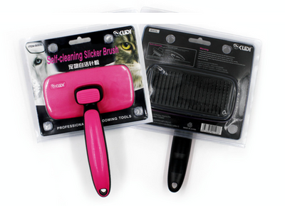 Peine Deslanador de Acero Inoxidable para Perros y Gatos - Cepillo Automático Antideslizante - Image 16