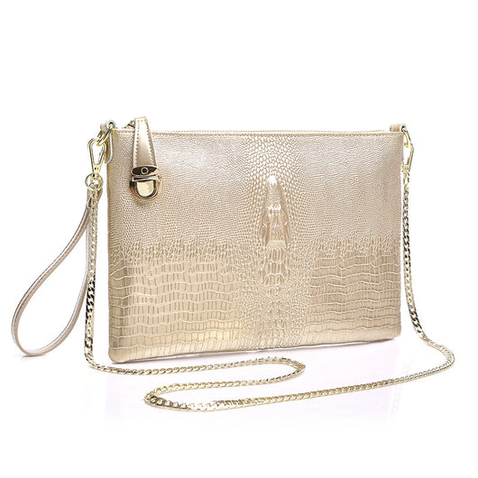 Bolso de Cuero Genuino Asimétrico de Gran Capacidad - Image 8