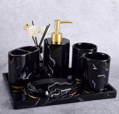 Juego de Baño Cerámico de Lujo - Image 8