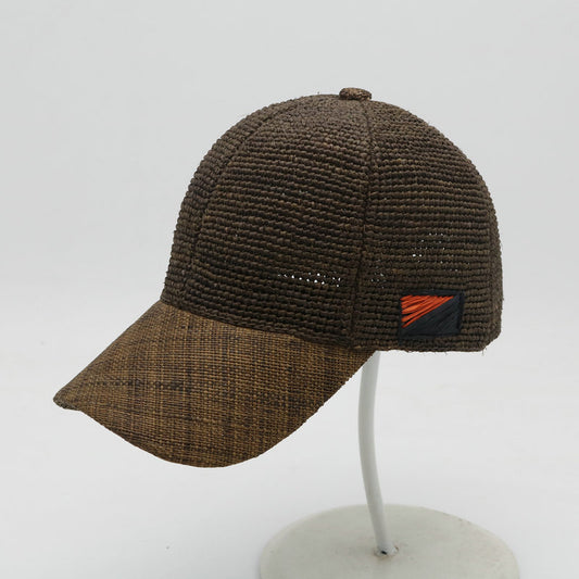 Gorra de Paja Transpirable Unisex con Visera - Mismo Tono para Él y Ella - Image 2