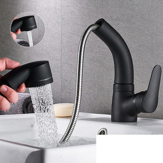 Grifo de Cocina y Baño Extraíble en Cobre Puro con Agua Fría y Caliente - Image 3