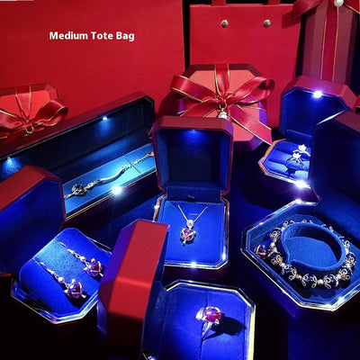 Estuche de Lujo con LED para Joyas, Relojes y Accesorios - Caja de Regalo Elegante - Image 17