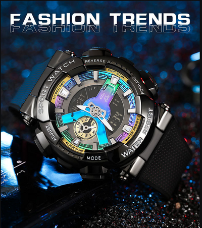 Reloj Deportivo Dual Pantalla Luminosa Resistente al Agua - Image 5