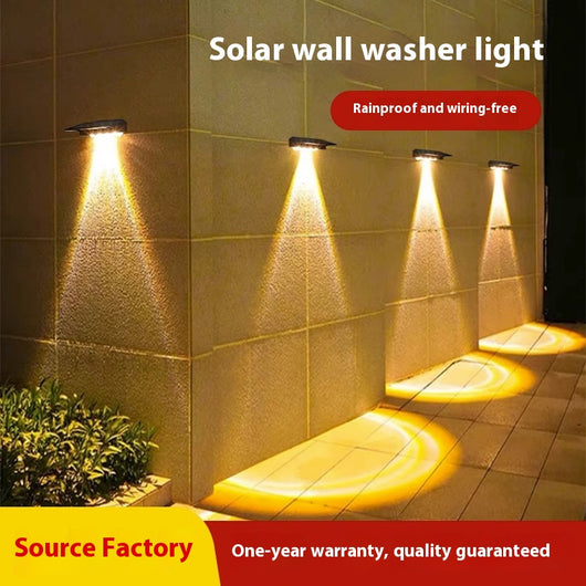 Lámpara Solar de Pared para Jardín - Image 3