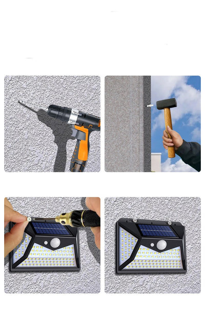 Lámpara de Pared Solar con Sensor de Movimiento - Image 13