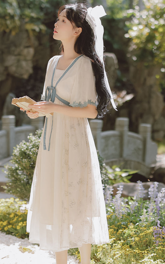 Vestido Hanfu Hada del Bosque para Mujer - Diseño Fairy Elegante - Image 23