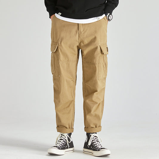Overol Holgado Casual para Hombre con Bolsillos Amplios