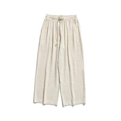 Pantalones Anchos de Lino y Algodón para Tallas Grandes - Cómodos y Transpirables - Image 20