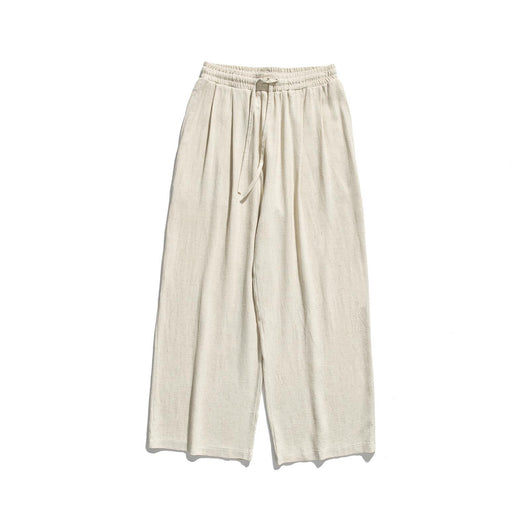 Pantalones Anchos de Lino y Algodón para Tallas Grandes - Cómodos y Transpirables - Image 20