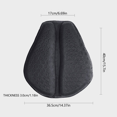 Asiento de Moto con Amortiguación Premium - Protección Solar y Transpirable - Image 6