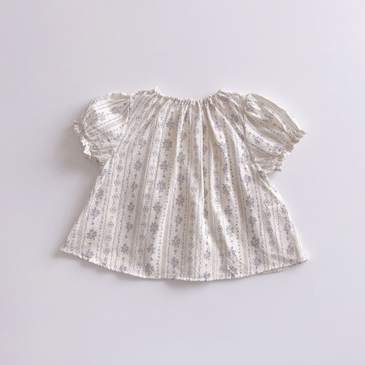 Blusa de Encaje con Cuello Peter Pan - Tela Jacquard Ligera - Image 10