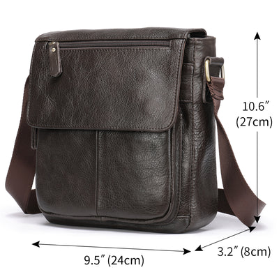 Bolsa de Cuero para Hombre Estilo Europeo y Americano - Image 8