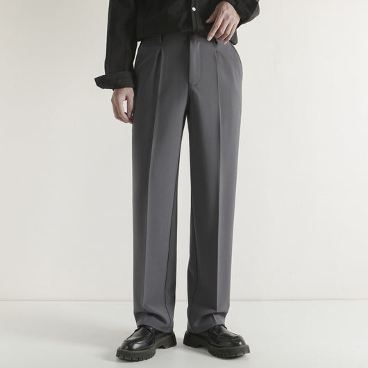 Pantalón de Traje Recto Casual Holgado para Hombre - Image 16