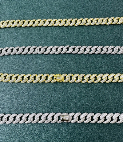 Cadena Cubana de Diamantes Completos Estilo Europeo y Americano - Image 20