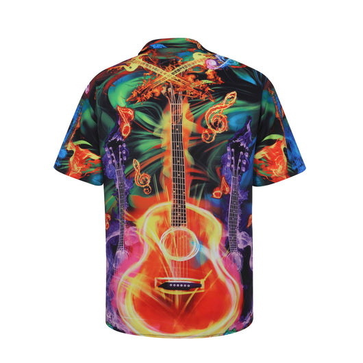 Camiseta Hombre Estampado Posicionamiento de Guitarra - Image 2