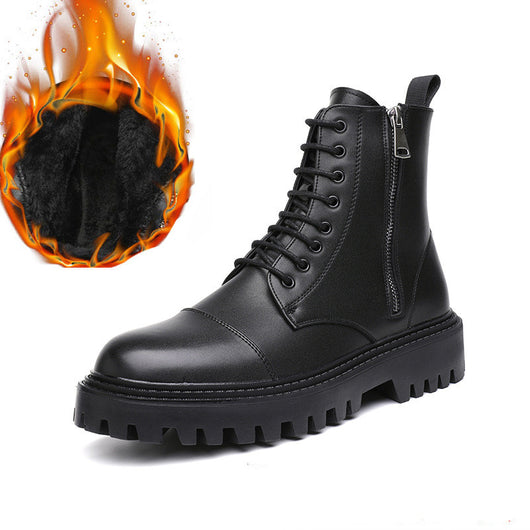 Botas Martin Cortas de Suela Gruesa - Estilo Británico Trendy - Image 9