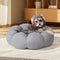 Cama Donut Térmica para Gatos y Perros - Cómoda Felpa con Base Antideslizante