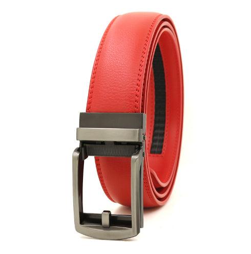 Cinturón de Cuero Genuino para Hombre con Hebilla Automática - Image 15
