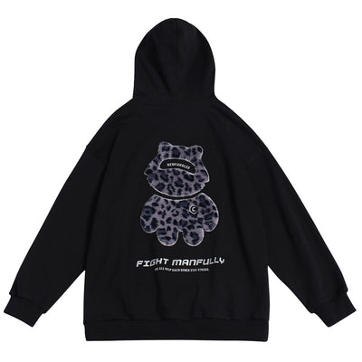 Sudadera Deportiva con Capucha, Estampado Reflectante y Flocado - Image 5