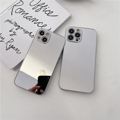 Funda Espejo Electrochapada para Teléfono - Diseño Minimalista - Image 10