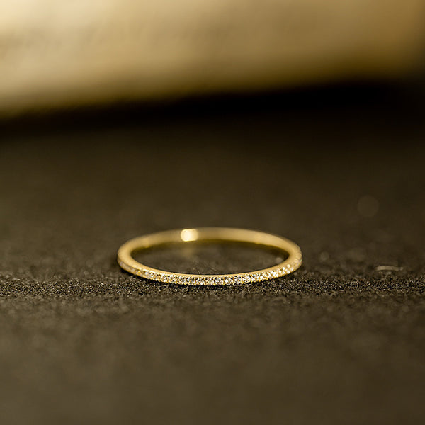 Anillo de Diamante Incrustado para Mujer Ejecutiva - Diseño Personalizado - Image 4