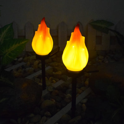 Lámpara Solar con Efecto Fuego para Jardín y Patio - Image 7