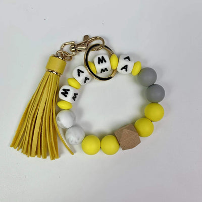 Set de Pulsera Llavero con Bolsa de Bolas de Pelo - Accesorios 4 en 1 - Image 44