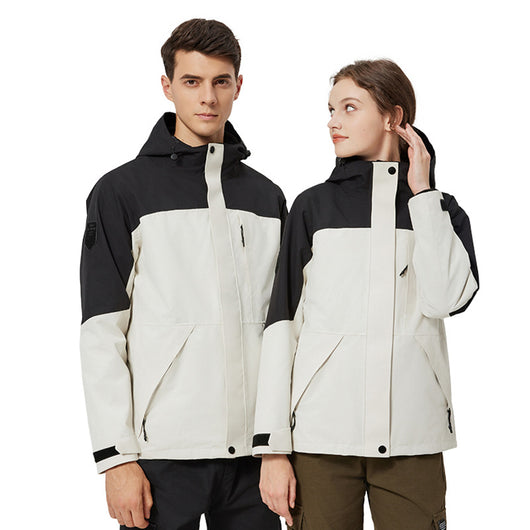 Abrigo Desmontable Impermeable Otoño-Invierno Unisex con Forro Adhesivo - Image 4
