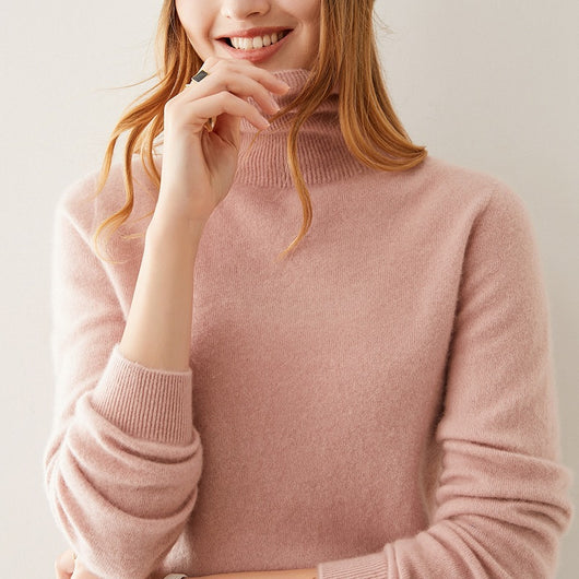 Suéter de Cachemira para Mujer - Diseño Holgado Estilizador - Image 4
