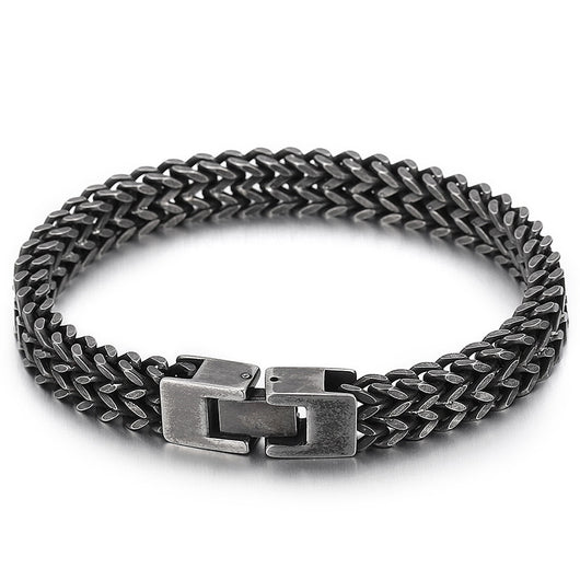Pulsera de Doble Fila Minimalista Estilo Urbano Europeo y Americano - Image 13