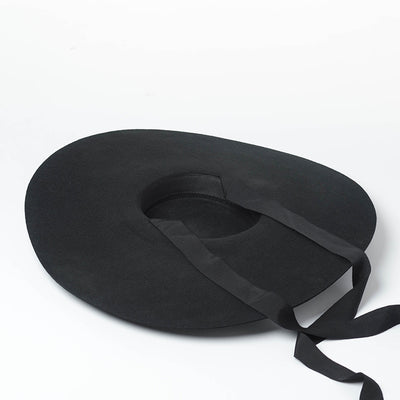 Sombrero de Ala Ancha Lana Premium Estilo Europeo y Americano - Image 10