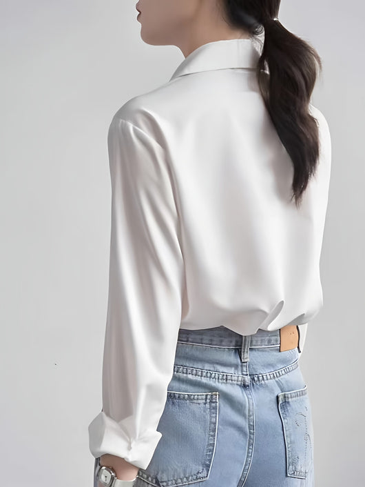 Blusa Ejecutiva para Mujer Elegancia Francesa de Alta Gama - Image 10