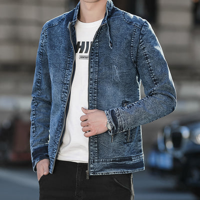 Chaqueta Vaquera Casual Coreana para Hombre - Primavera y Otoño - Image 6