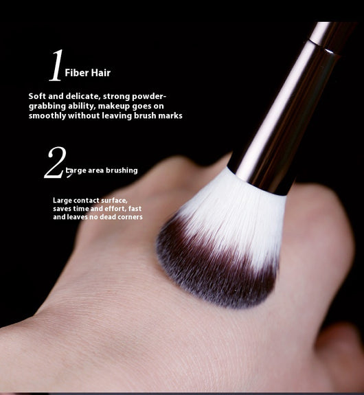 Brocha Doble para Maquillaje - Corrector y Polvo Profesional - Image 12