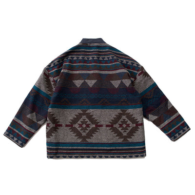 Chaqueta Acolchada de Algodón Estilo Étnico Retro para Hombre - Image 2