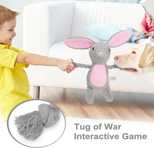 Juguetes para Perros con Sonajero y Papel Crujiente - Peluches Interactivos para Cachorros - Image 11