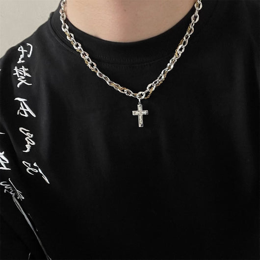 Collar de Acero Titanio para Hombre - Diseño Minimalista Que No Se Desvanece - Image 39