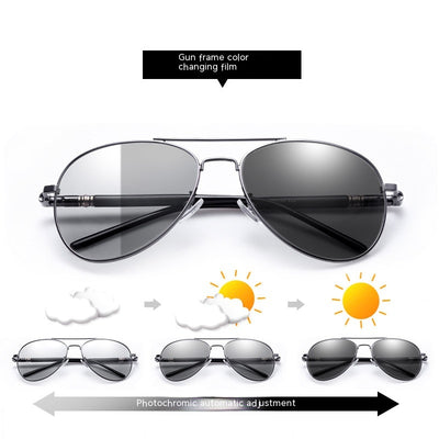 Gafas de Sol Polarizadas Fotocromáticas Aviador – Protección Día y Noche - Image 12