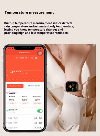 Reloj Inteligente ET570 con Llamadas Bluetooth, ECG y Medidor de Glucosa - Image 20