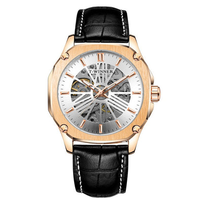 Reloj Mecánico Automático Resistente al Agua con Diseño Esqueletado - Image 12