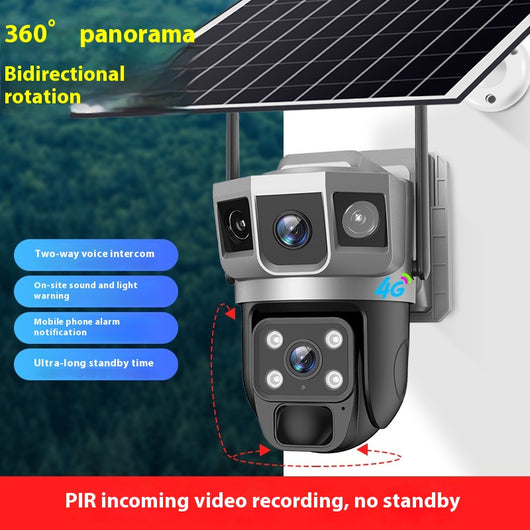 Cámara de Seguridad HD V380 para Exterior - Bajo Consumo de Energía