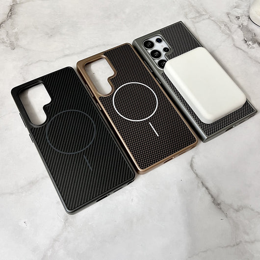 Funda Magnética de Fibra de Carbono para S24plus - Protección Total Anti-caídas - Image 17