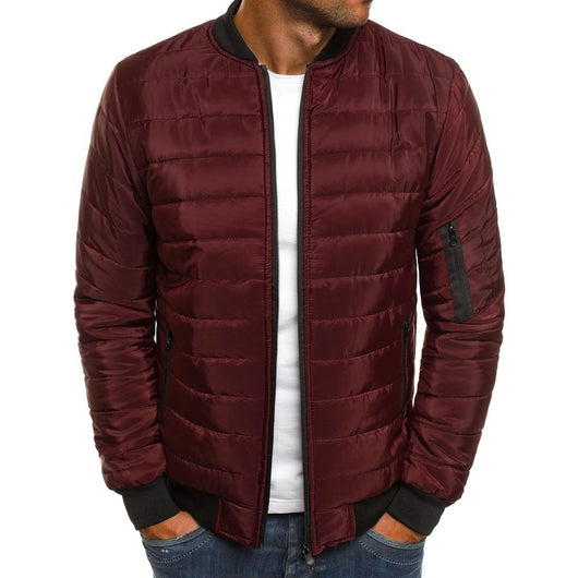 Chaqueta Casual de Algodón con Cuello Mao para Hombre - Image 13