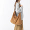 Bolsa Bandolera de Pana Espaciosa Minimalista y Casual
