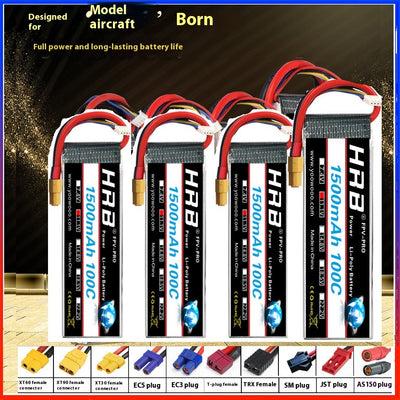 Batería Lithium HRB 5200mAh para Drones TEC5 - Alta Capacidad - Image 2