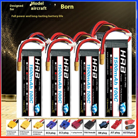 Batería Lithium HRB 5200mAh para Drones TEC5 - Alta Capacidad - Image 2