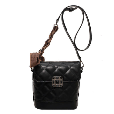 Bolso Bucket Retro con Textura Occidental para Mujer - Image 7
