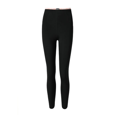 Leggins Yoga Térmicos Sin Marcas con Forro Suave - Negro - Image 11