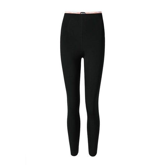 Leggins Yoga Térmicos Sin Marcas con Forro Suave - Negro - Image 11