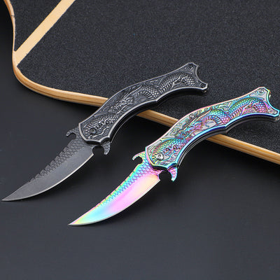 Cuchillo Plegable Multifunción para Supervivencia y Aventuras al Aire Libre